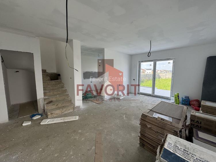 Duplex 5 camere ,despartit prin camera tehnica, finisat la cheie in Mosnita - 4