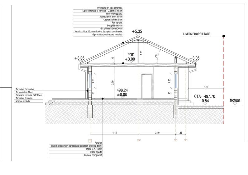 Casă P+pod, 100 mp utili, teren 892 mp –  Bod, jud. Brașov - 2