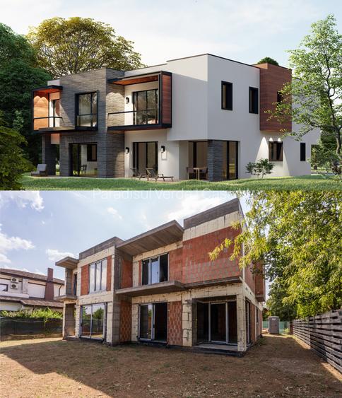 Paradisul Verde Corbeanca | Vilă premium nouă | nZEB | Energie verde |Proprietar - 3