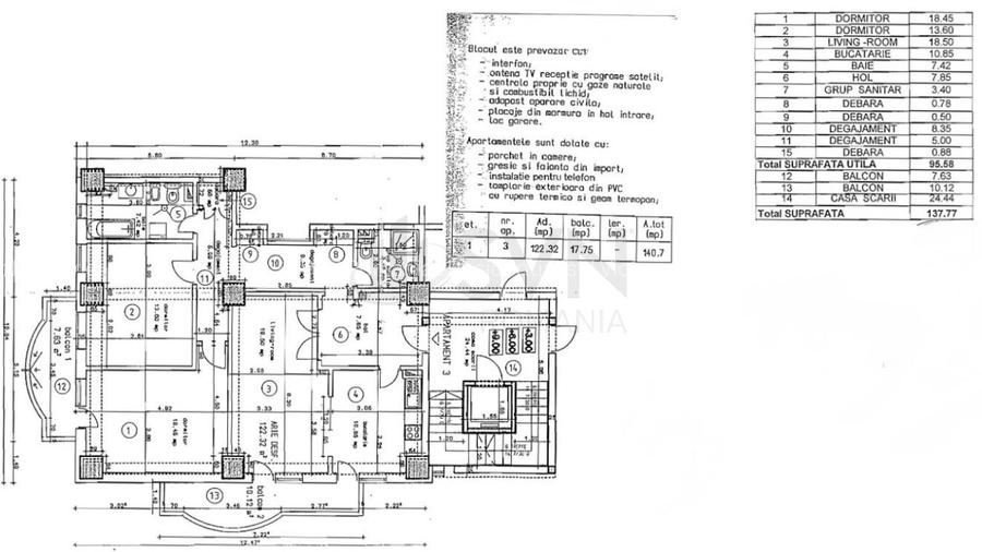 REA0130911 Apartament 3 camere I Cartierul Francez I Herastrau - 12