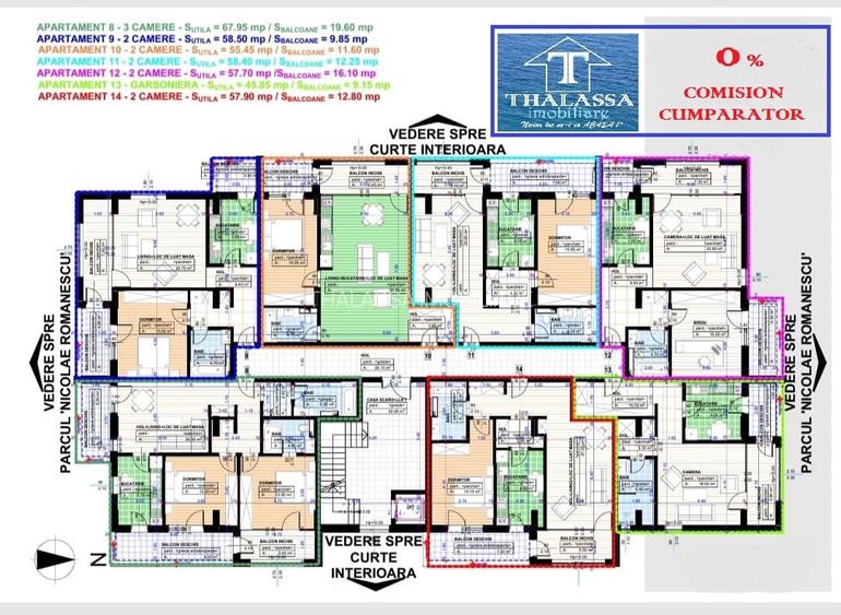 Apartament 2 camere bloc nou - PARCUL ROMANESCU - 4