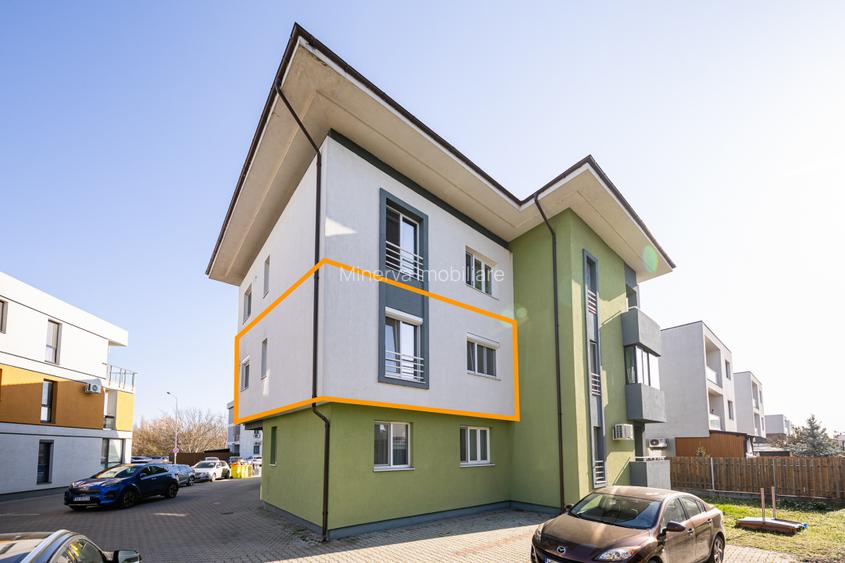 Apartament 3 cam, 76 mp + balcon, etaj 1,  Dumbravița, str. Rodiei,  Comision 0% - 21