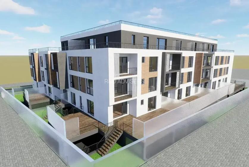 3 camere decomandat – 70 mp utili, 2 băi, balcon - 9