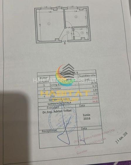 Apartament de Vanzare 2 camere - Dudu/ CHIAJNA- 35 mp - 4