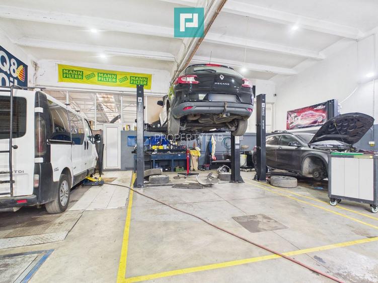 HALĂ INDUSTRIALĂ + SERVICE AUTO COMPLET ECHIPAT - 20
