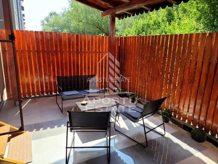 Apartament cu doua camere, centrala proprie , terasa ,in Giroc - 9