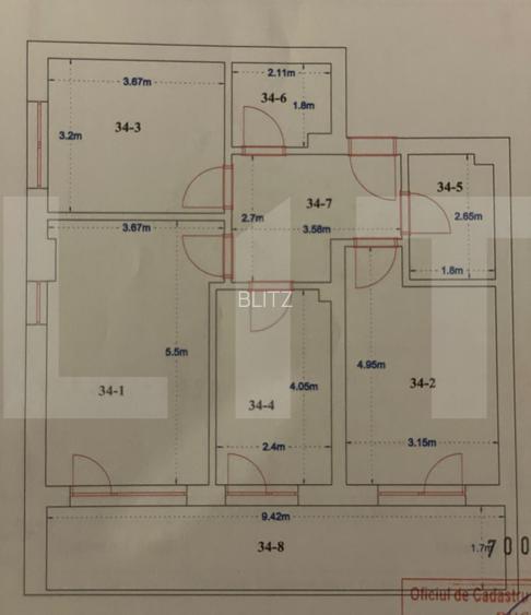 Apartament 3 camere, 86 mp totali, zona Theodor Pallady (plus loc de parcare)  - 15
