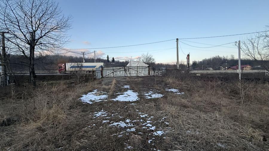 Teren intravilan construcții 10834 mp + construcție- cabană lemn! - 11