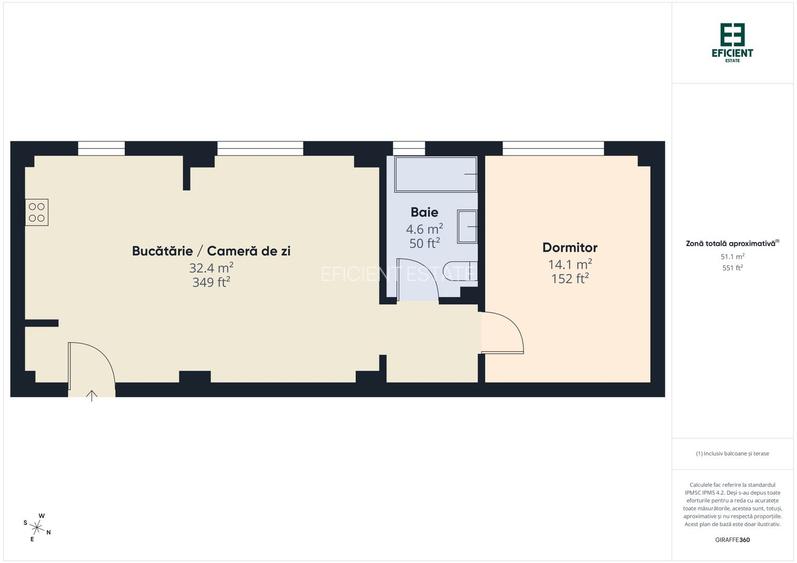 Apartament 2 camere - Parter – Giroc - Timișoara - 17