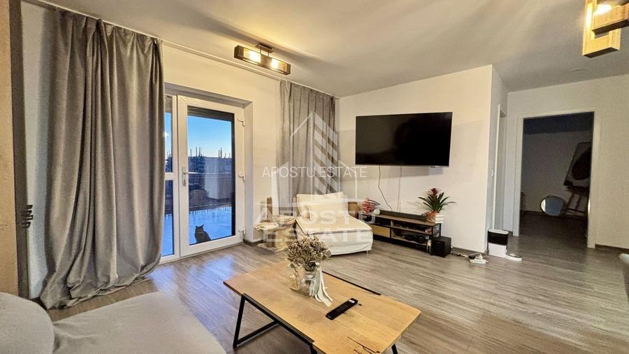 Penthouse cu 3 camere, 2 bai in zona Braytim, terasa spatioasa 30 mp - 4