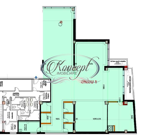 Spatii de birouri clasa A cu facilitati premium si acces rapid spre centru  - 9