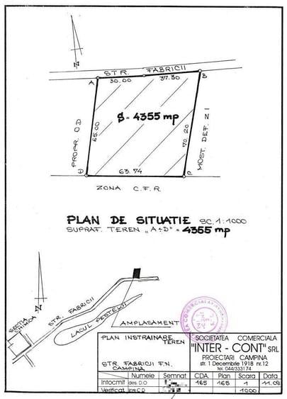 Teren intravilan in Campina--4355mp--28.500 euro - 7