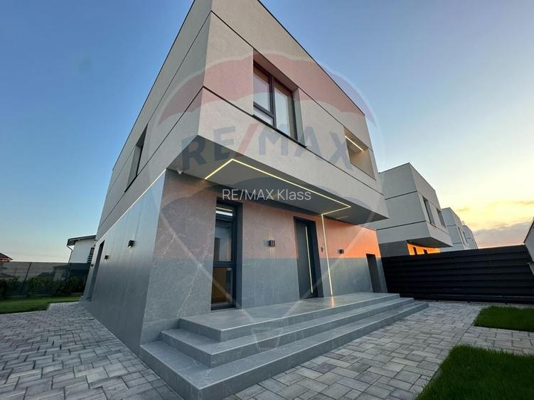 Vila moderna de inchiriat cu 5 camere, prima inchiriere - 40