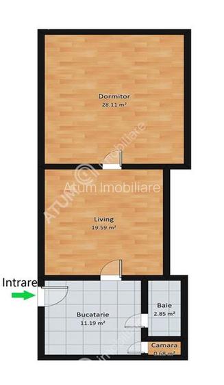 Apartament la casa cu 2 camere si pivnita in Centrul Istoric din Sibiu - 8