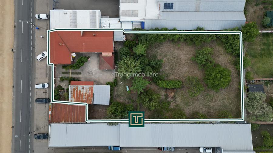 Teren pentru expunere comerciala de 2080 mp cu FS de 32 ml, cu birouri, Micalaca - 4