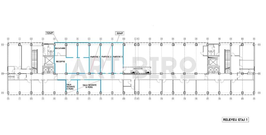 Zero comision, intre 16-112-196mp birou Promenada, 4 minute metrou - 1
