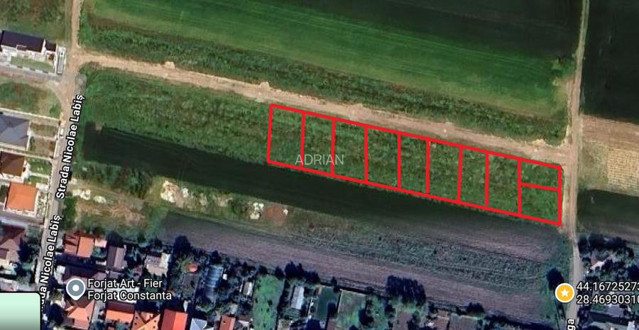 Loturi de 419 mp Valu lui Traian Str Nicolae Iorga - Apa si canalizare - 40mii E - 3