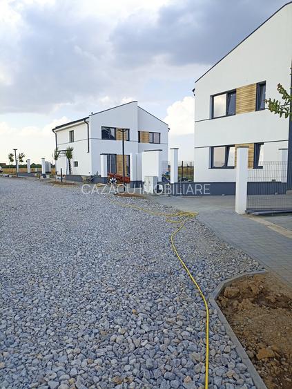 Parcela teren cu autorizatie de constructi si utilitati duplex Mosnita - 6