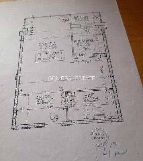 Ocazie! Vânzare apart. cu 1 cameră, 47 mp., Mărăști, 152000 Eur - 7