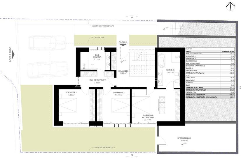 Teren autorizat | 400 mp | PUZ aprobat | Cartier Europa, Cluj-Napoca | - 3