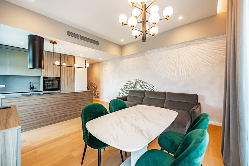 Barbu Vacarescu | Apartament 3 camere | A4.4 | One Verdi Park | Comision 0