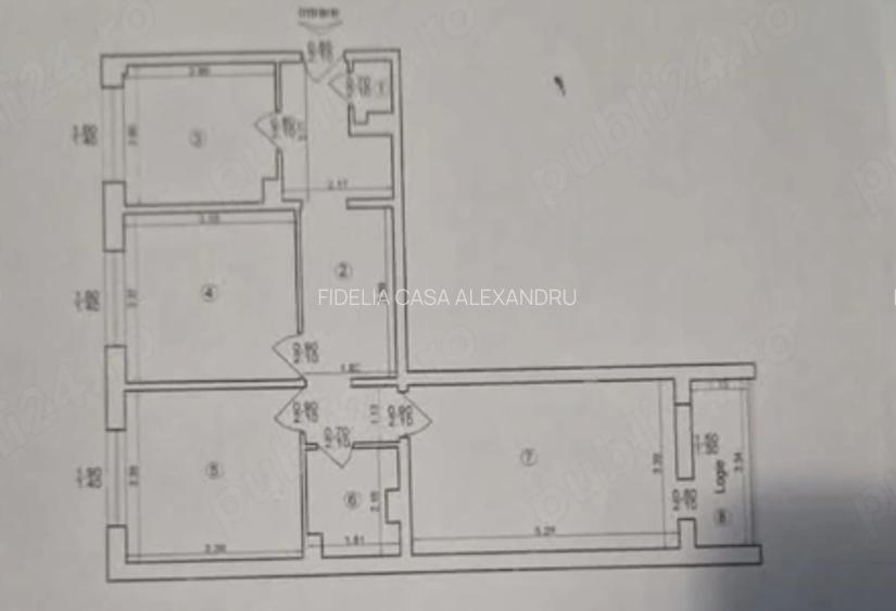 Apartament 3 camere decomandat de vanzare - Gara - 9