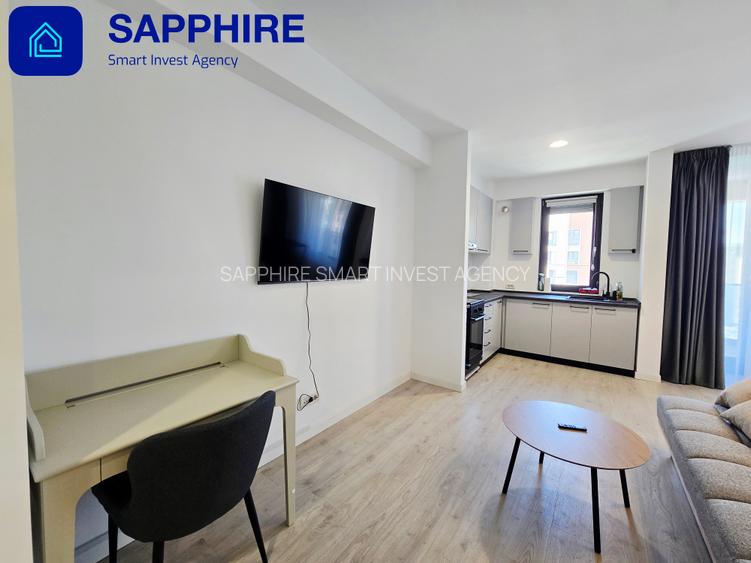Garsonieră de închiriat Residence 5 Pipera, prima închiriere, mobilat și utilat - 2