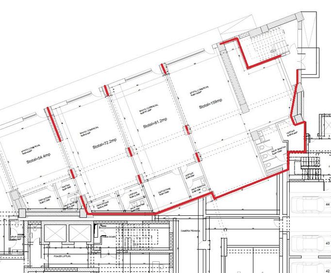 Spatii comerciale | 72-312 mp | Parter/Subsol | Barrio Residence Unirii - 10