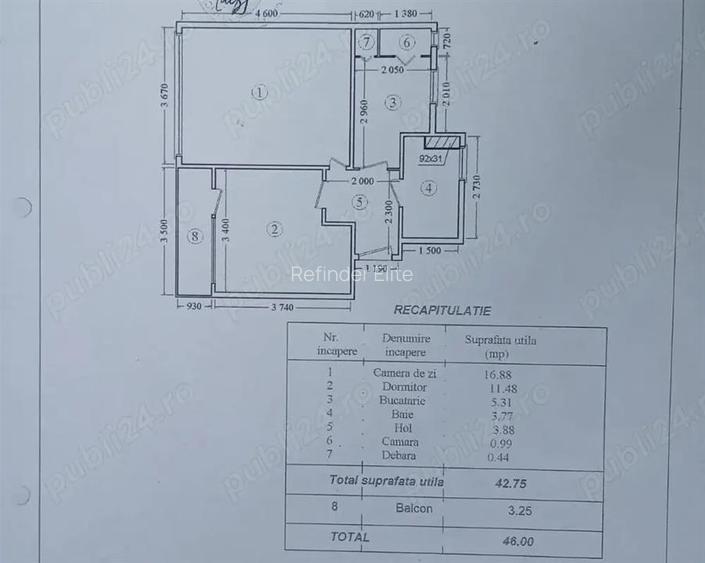 vanzare apartament 2 camere | pozitie exceptionala | langa metrou Tineretului | - 8