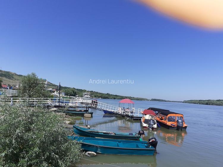 OCAZIE; teren MAHMUDIA 12euro/m.p. Suprafata 5000 m.p. Deschidere la Dunare 48m - 13