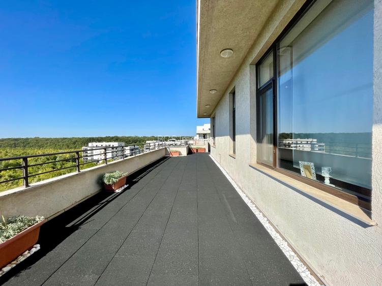 Închiriere Penthouse 250 mp utili + 320 mp terasă panoramică | Baneasa - 27