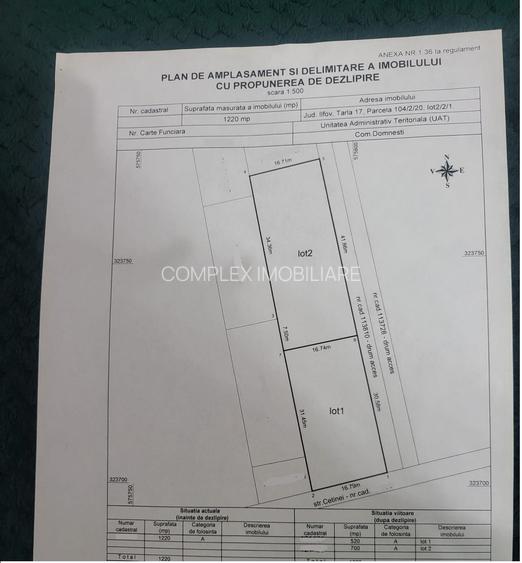 Domnesti Intravilan Ideeal Investitie Toate Utilitatile Autorizatie S+P+1E+M. - 4