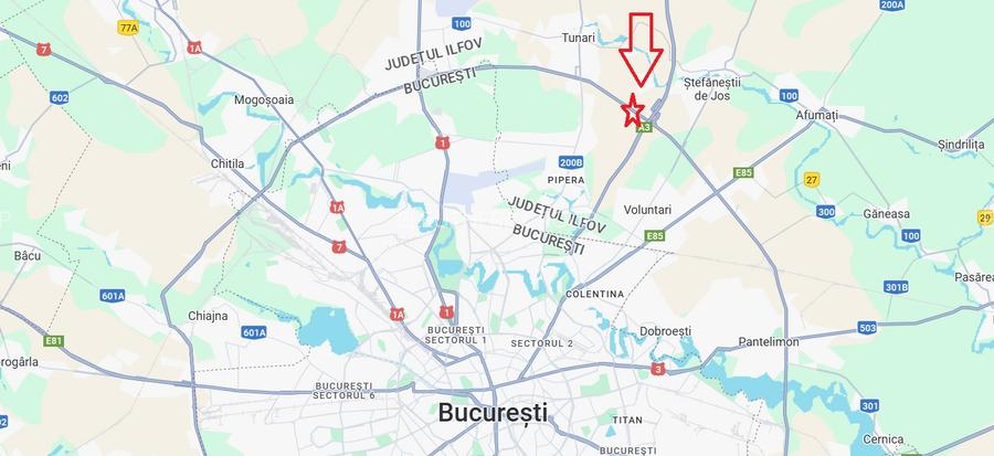 Teren de inchiriat, 20000 mp, Centura Bucuresti langa Cosmopolis si Fan Courier - 6