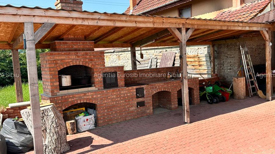 Casa tip vila constructie noua in Sacel, Sibiu teren 866 mp mobilata si utilata - 18