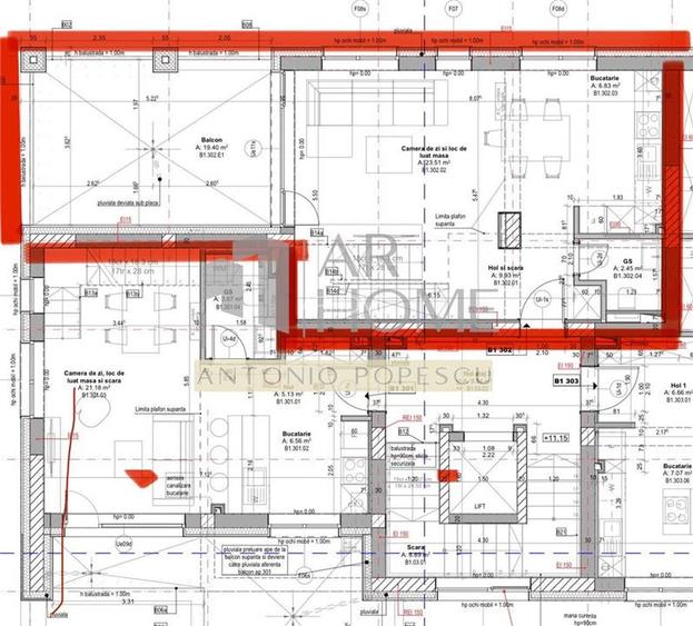 Penthouse de tip duplex, 3 camere, in Ploiesti, zona Albert - 22