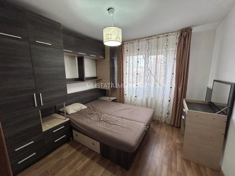Apartament 3 camere confort 2 sporit, zona Viziru 1, etaj 3. Mobilat . - 2
