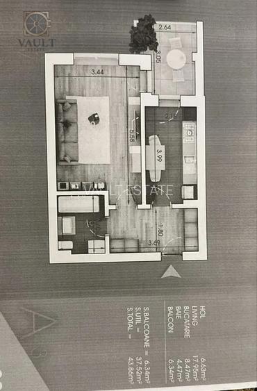 Garsoniera -43.86mp-Theodor Pallady - 1