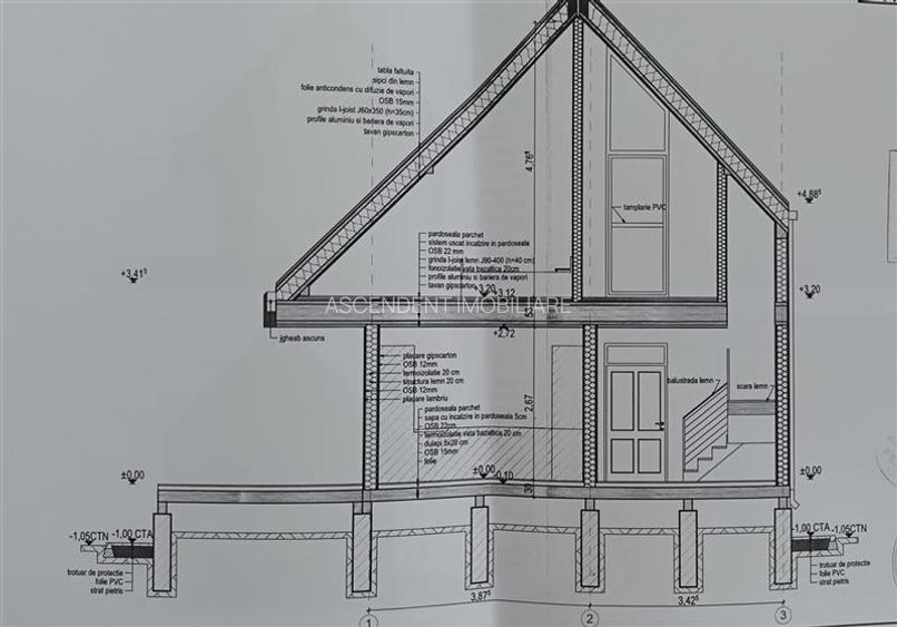 FILM!Casa ergonomica,independenta energetic,123 mp utili,777 mp teren, Rasnov, P - 16