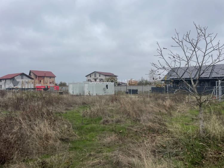 Domnesti, teren intravilan, 775mp, deschidere 38ml, zona de vile.  - 2