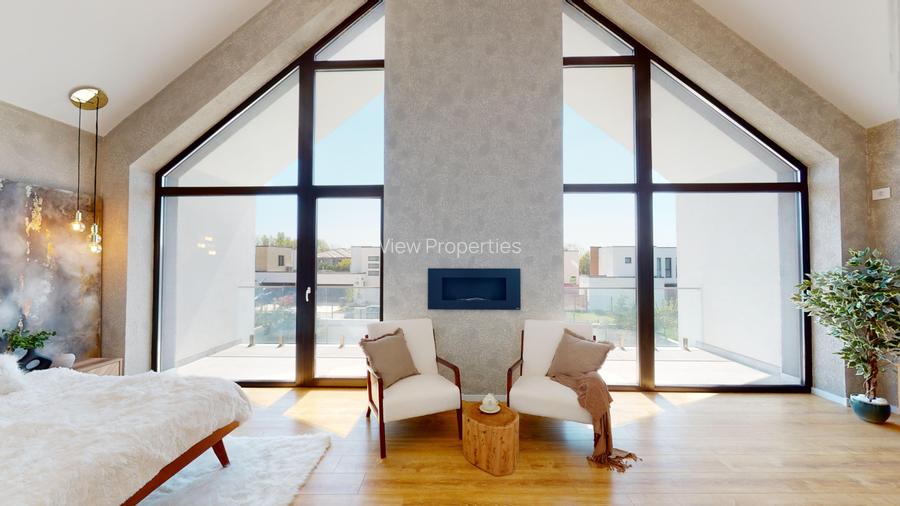 Vilă Modernă cu Atmosferă Caldă și Finisaje High-End, aproape de București - 6