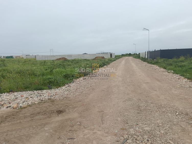 Lot de teren in Frumusani, Ilfov, 590 mp. Posibilitate rate - 6