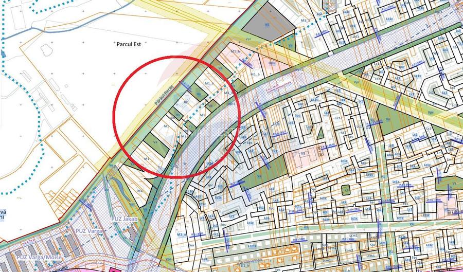 Teren de vanzare in PUZ Sopor! Zona M1 ! H max 35m ! - 3