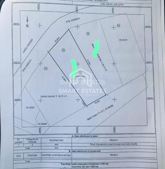 Lacul Snagov-Gruiu | Teren 1000 MP | d 24 m la lac | Pozitie excelenta - 11
