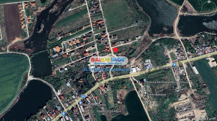 Balotesti - Teren 1.540 Mp str. Florilor - 4