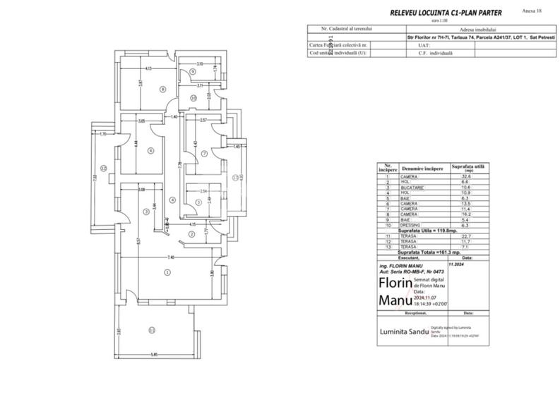 Casa parter individuala Corbeanca       Mobilata - 19