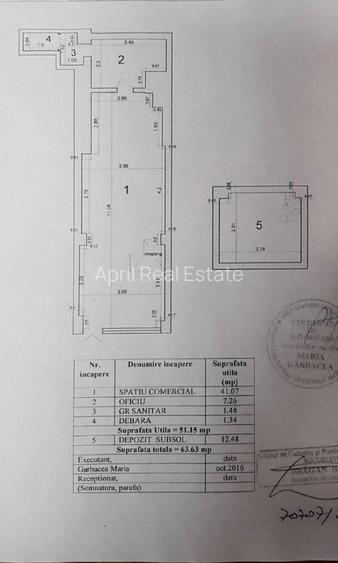 Centrul Istoric, spatiu comercial 51mp utili, parter, 2000Euro/luna - 7