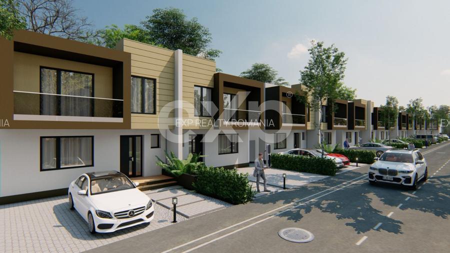 Proiect NOU de case cu 4 came Trivale | Zona Platou - 10