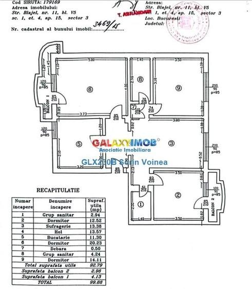 Apartament 4 camere Mihai Bravu Calea Vitan | centrala | 10min. metrou - 9