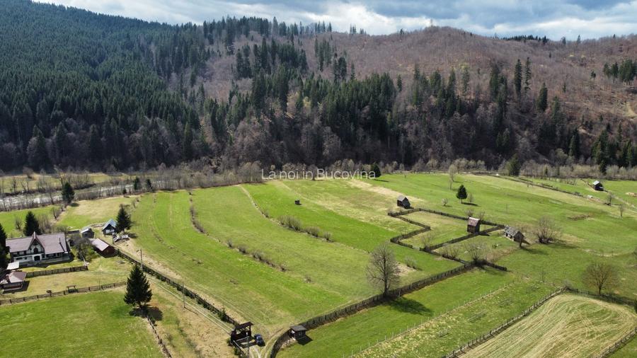 Vindem teren intravilan 8704 mp Vatra Moldovitei - Bucovina - 8