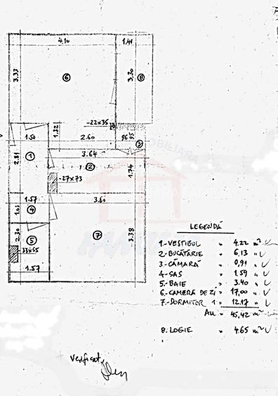 69.500 euro, negociabil,2 camere decomandate, 50mp, etaj 1, Micro19 - 4